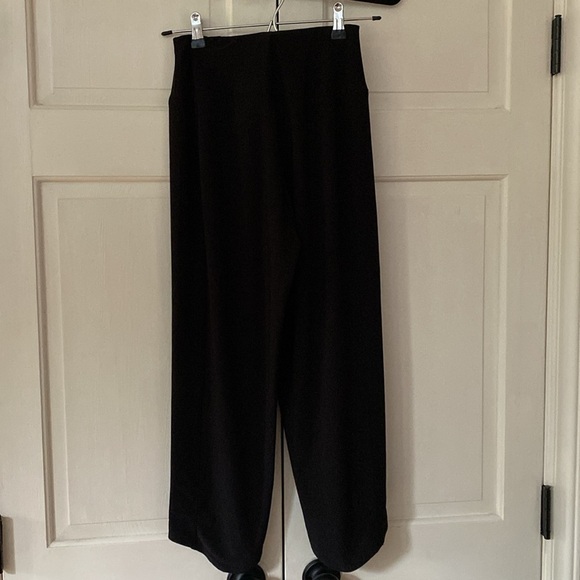 Sympli Icon Cocktail Stretch Cropped Pant Pull On Size 6 Narrow‎ Lantern Pants - Picture 8 of 14